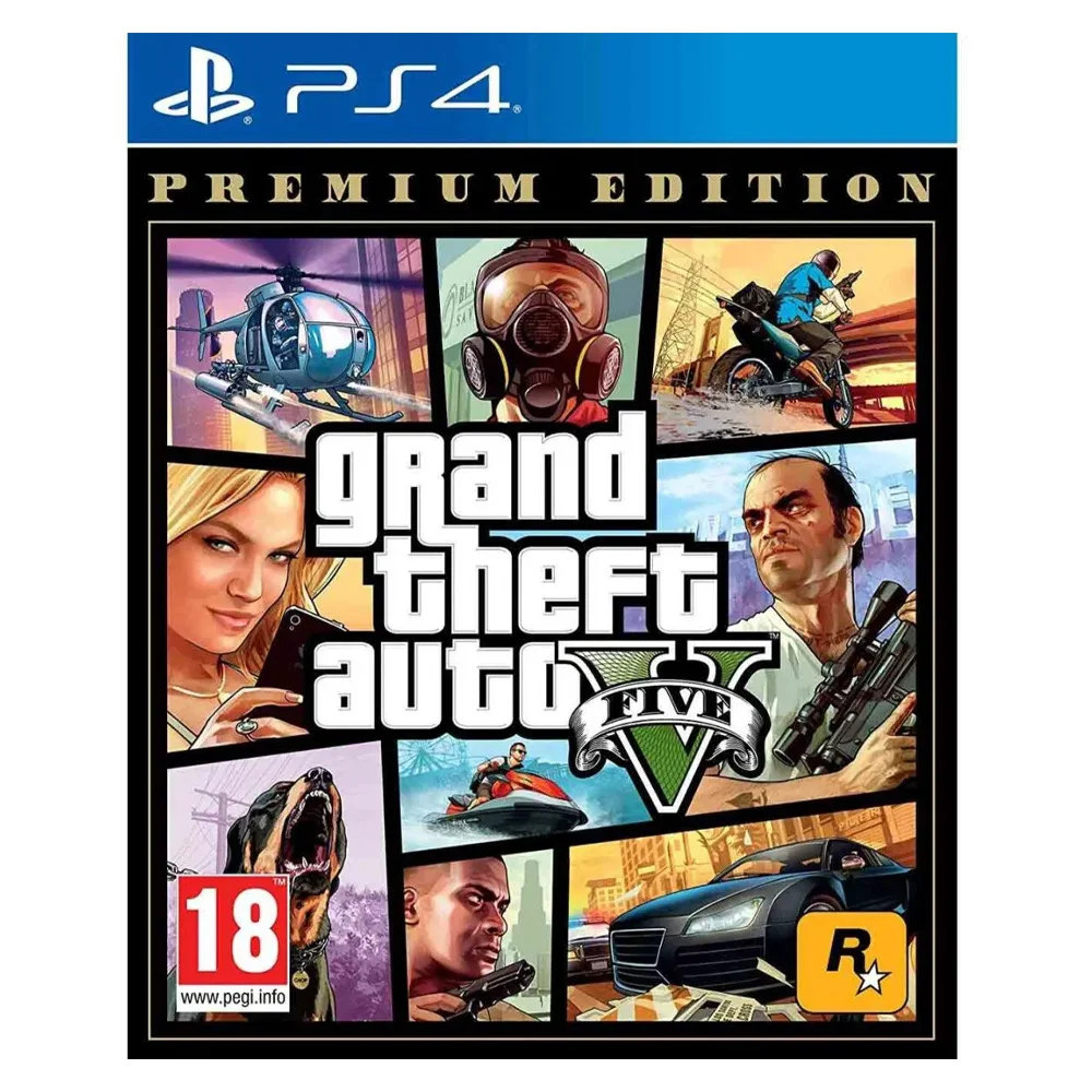 Игра для консоли Sony PS4 Grand Theft Auto V Premium Edition