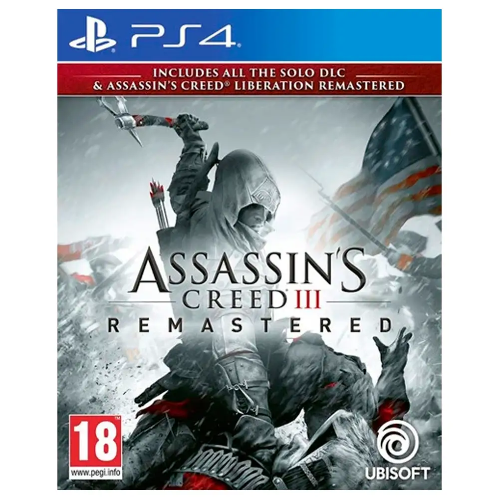 Игра для консоли Sony PS4 Assassin's Creed III Remastered