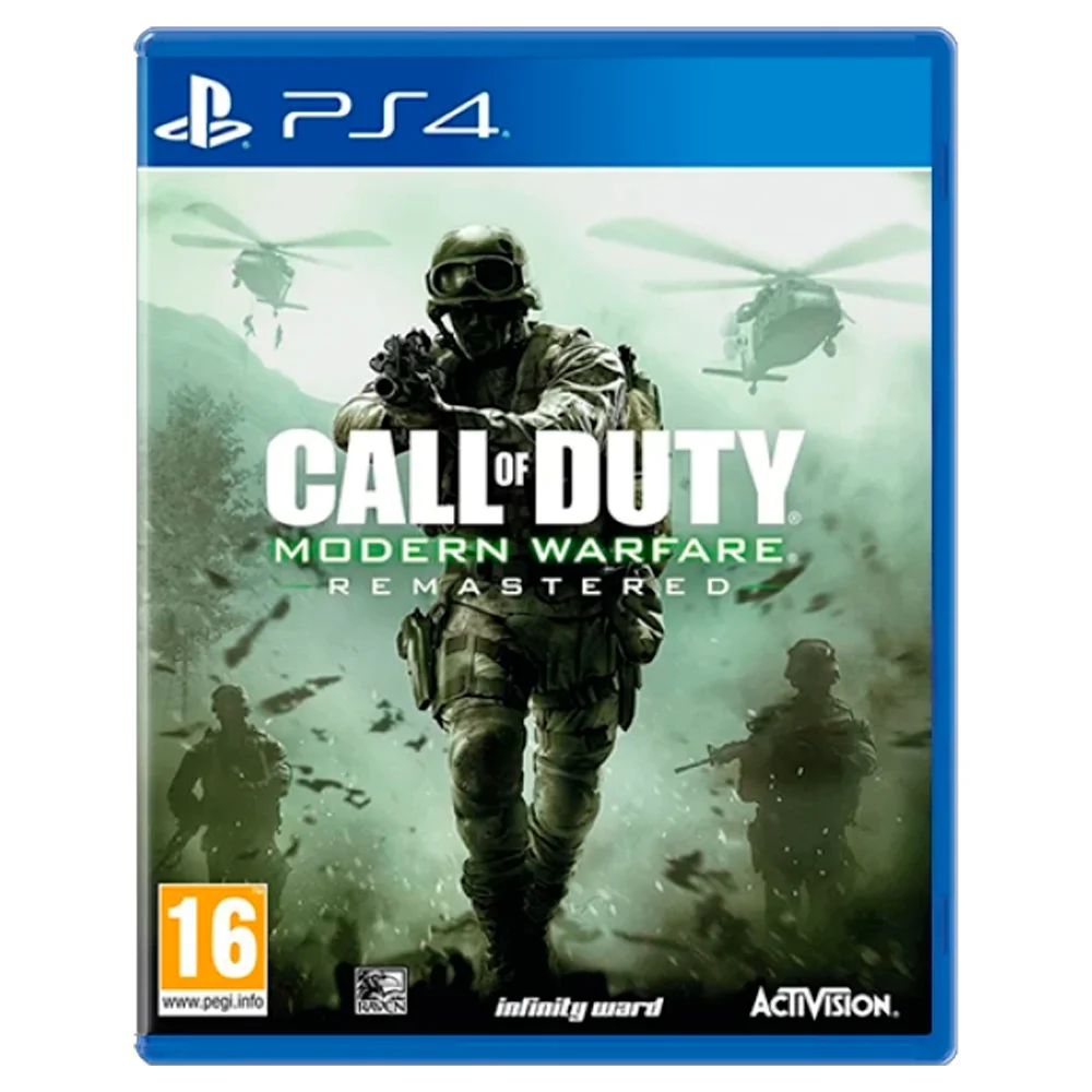 Игра для консоли Sony PS4 Call of Duty Modern Warfare Remastered