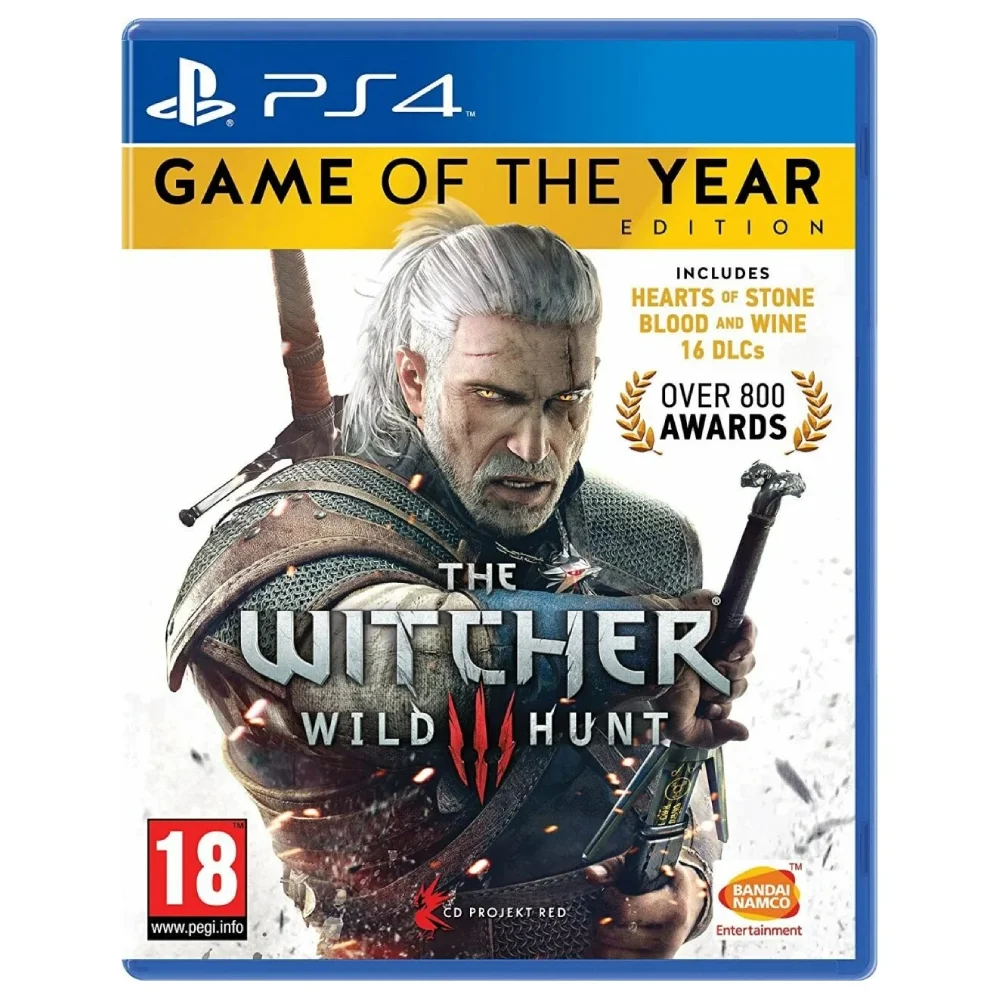 Игра для консоли Sony PS4 GOTY The Witcher 3 Wild Hunt Game of the Year Edition