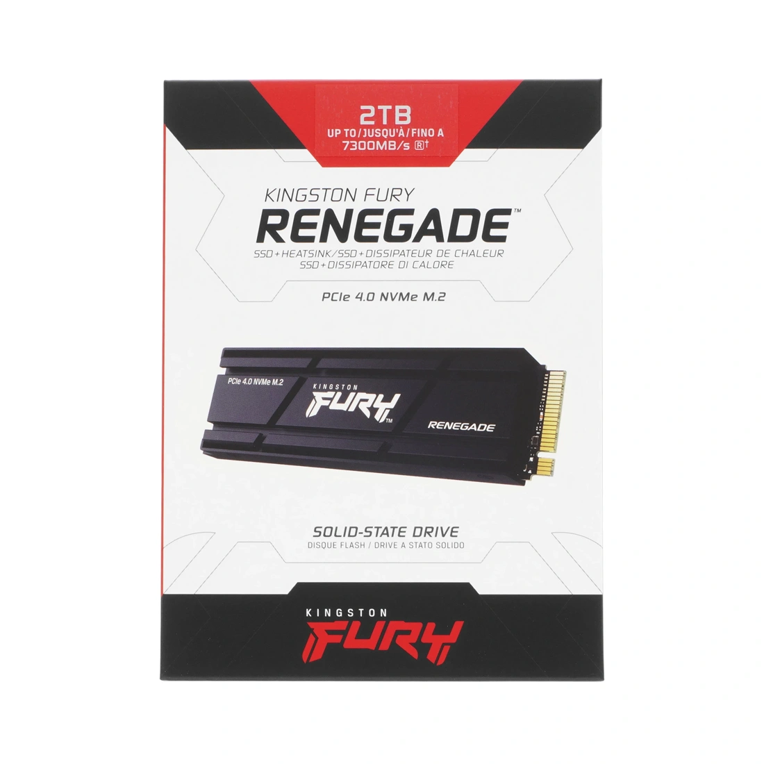 Твердотельный накопитель SSD Kingston FURY Renegade SFYRDK/2000G M.2 NVMe PCIe 4.0 HeatSink  - фото 6