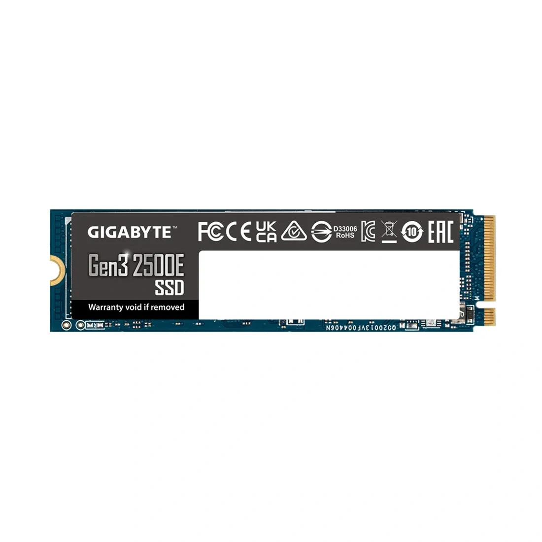 Твердотельный накопитель SSD Gigabyte G325E500G 500GB M.2 2280 PCIe 3.0x4  - фото 3