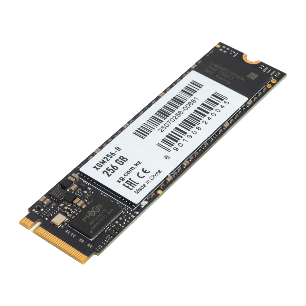 Твердотельный накопитель SSD XG XGM256-R 256GB M.2 NVMe PCIe 3.0x4  Твердотельный накопитель SSD XG XGM256-R 256GB M.2 NVMe PCIe 3.0x4