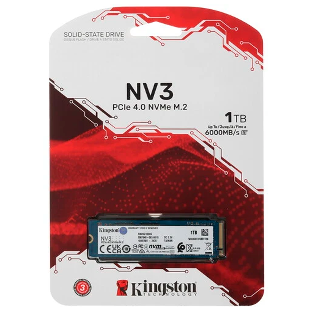 Твердотельный накопитель SSD Kingston SNV3S/1000G - фото 2