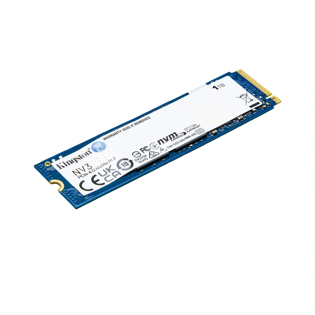 Твердотельный накопитель SSD Kingston NV3 SNV3S/1000G M.2 NVMe PCIe 4.0x4 SNV3S/1000G - фото 4
