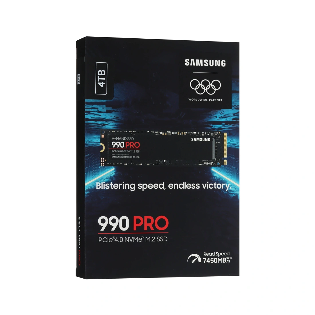 Твердотельный накопитель SSD Samsung 990 PRO 4TB M.2  - фото 4