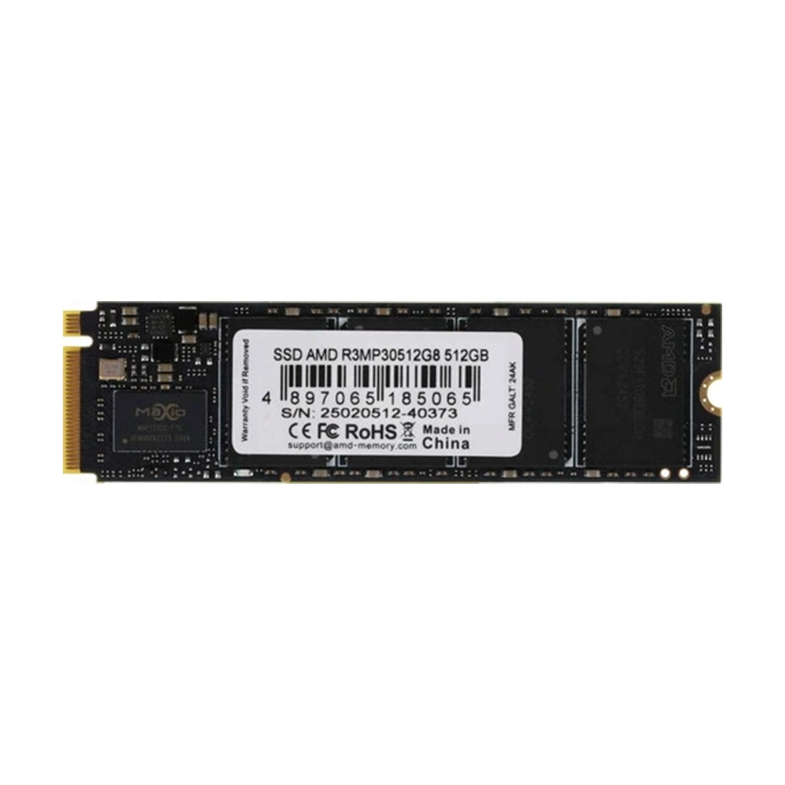 Твердотельный накопитель SSD AMD Radeon R3MP30512G8 512GB M.2 NVMe PCIe 3.0x4 