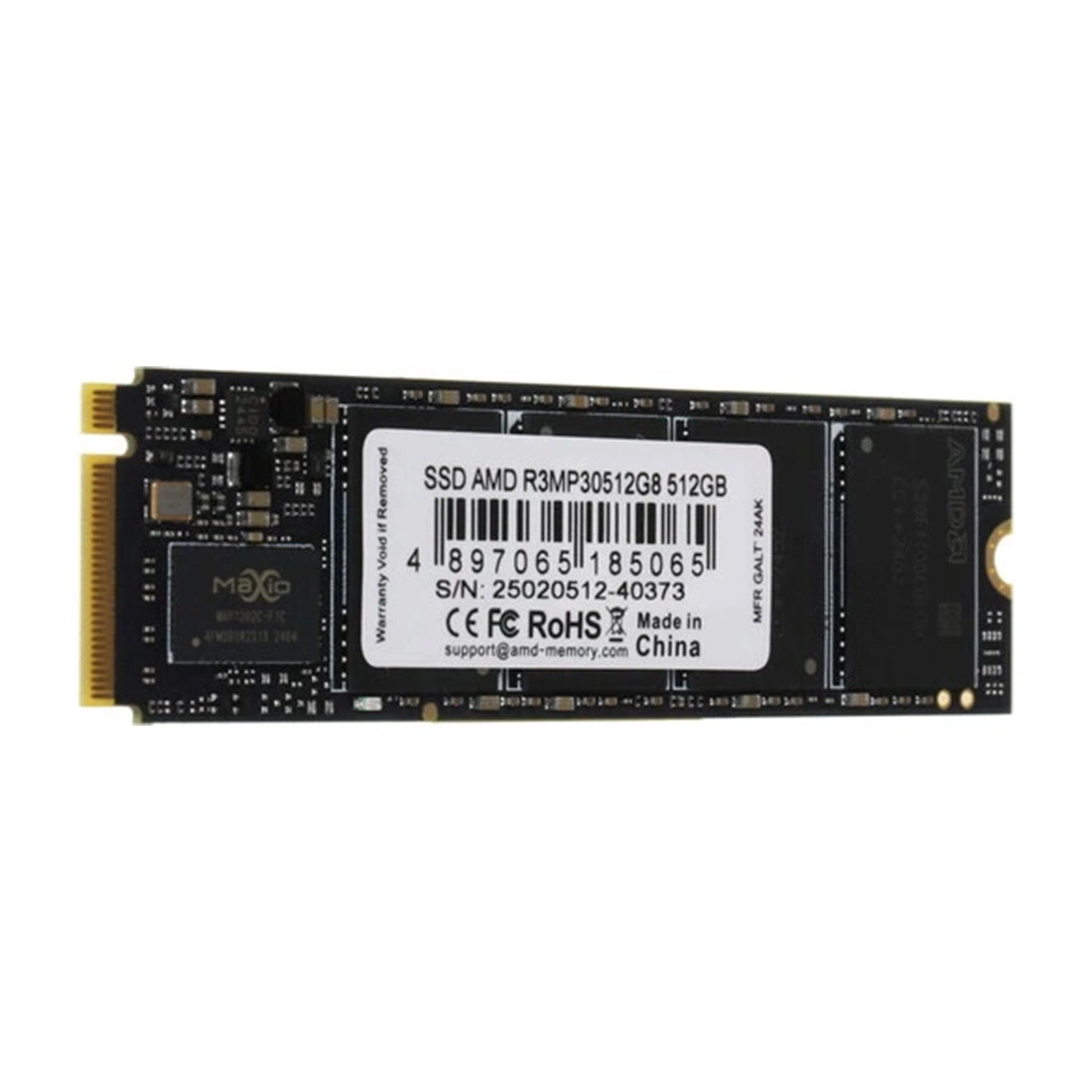 Твердотельный накопитель SSD AMD Radeon R3MP30512G8 512GB M.2 NVMe PCIe 3.0x4  - фото 3