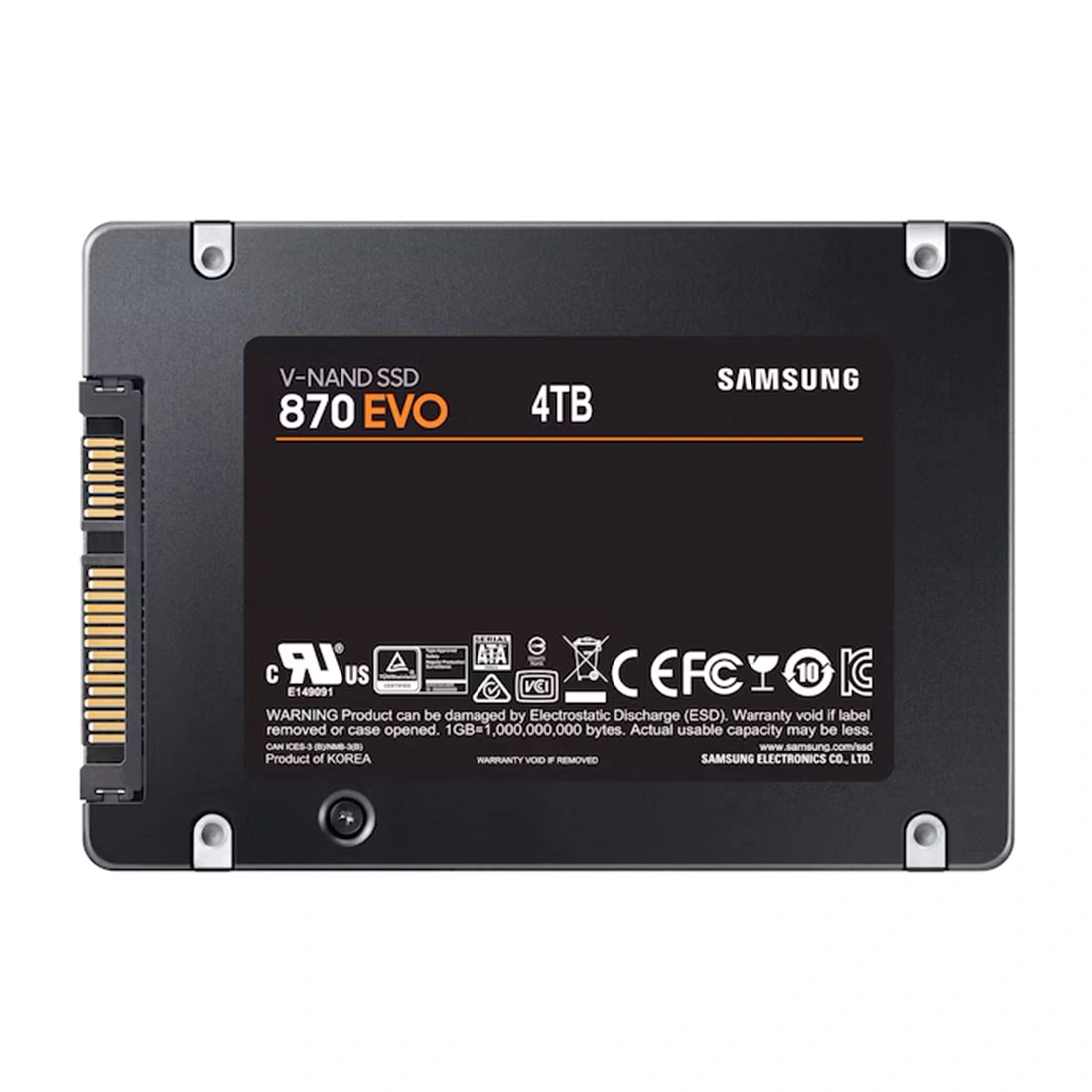 Твердотельный накопитель SSD Samsung 870 EVO 4TB SATA 2.5"  - фото 4