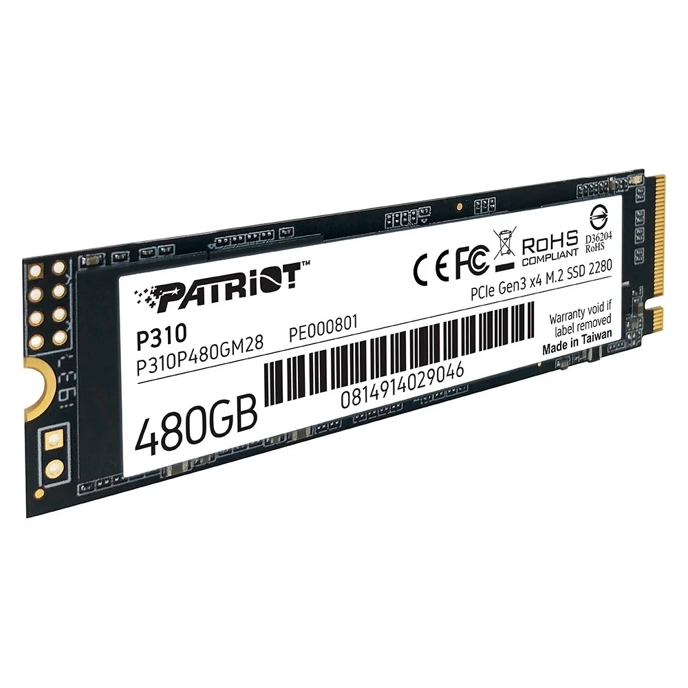 Твердотельный накопитель SSD Patriot P310P480GM28 480GB - фото 4