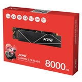 Твердотельный накопитель SSD ADATA XPG GAMMIX S70 BLADE 8 ТБ M.2  - фото 3