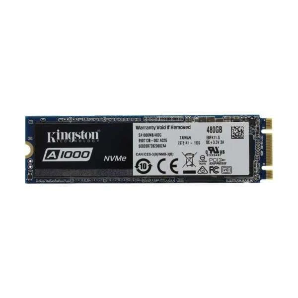 Kingston SSD ішкі дискісі SA1000M8/480G