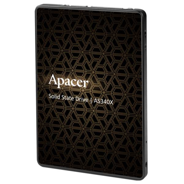 SSD Apacer SSD қатқыл жинақтағыш AS340X AP480GAS340XC-1 480 GB