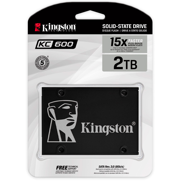 Внутренний SSD Kingston SKC600/2048G