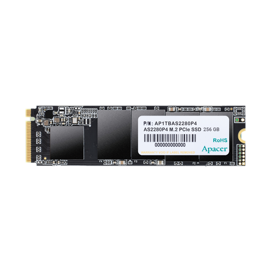 Твердотельный накопитель SSD Apacer AS2280P4 256GB M.2 PCIe  Твердотельный накопитель SSD Apacer AS2280P4 256GB M.2 PCIe