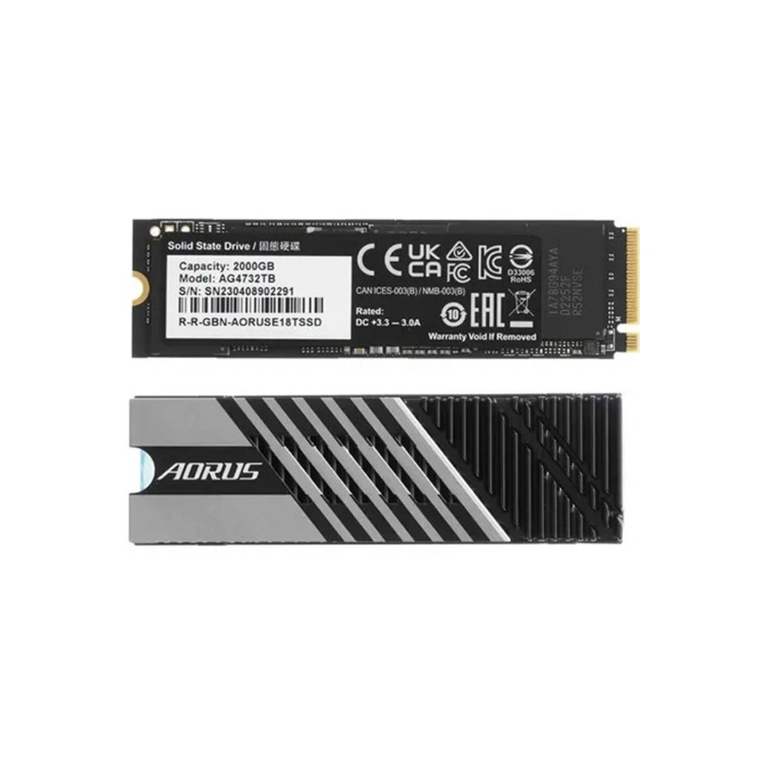 Твердотельный накопитель SSD Gigabyte 2TB M.2 NVMe PCIe 4.0x4  - фото 4