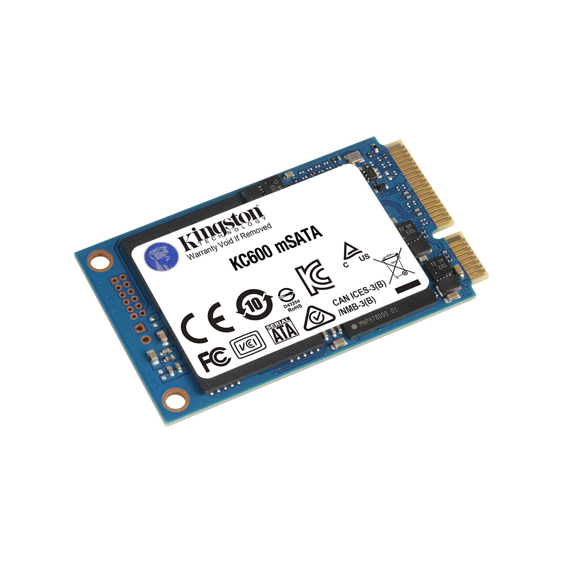 Твердотельный накопитель SSD Kingston SKC600MS/256G mSATA 