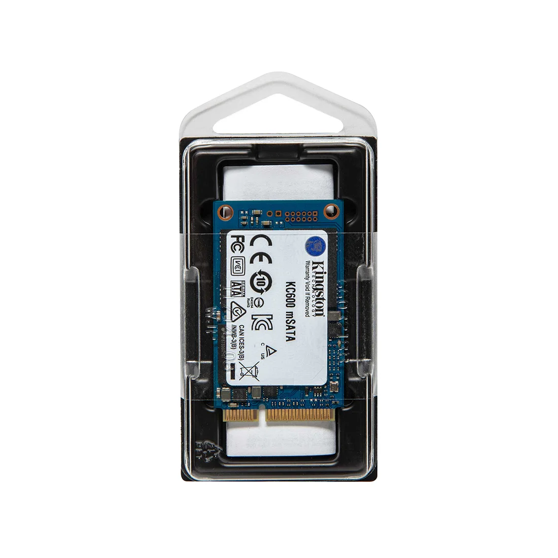 Твердотельный накопитель SSD Kingston SKC600MS/256G mSATA  - фото 5