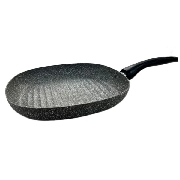 Сковорода-гриль ARG Granite Premium 28 см (BF-28RM)