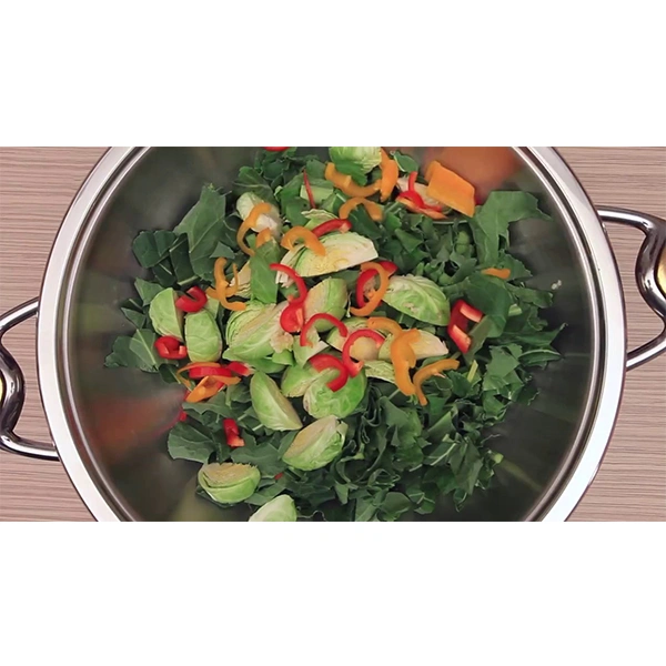 Сковорода WOK Zepter 4,5л Z-W3045 - фото 2