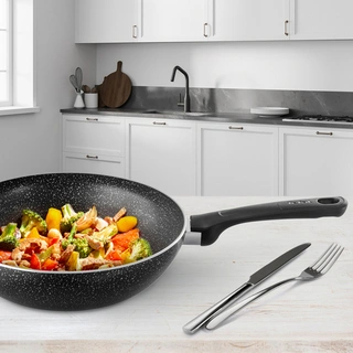 Сковорода-вок Tefal Brut 28 см (4220628) - фото 4