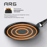 Сковорода блинная ARG Platinum 24 см (ARG186224) - фото 8