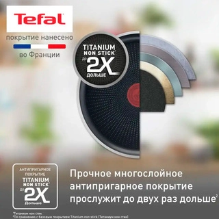 Сковорода блинная Tefal Strength 22 см (4231522) - фото 3