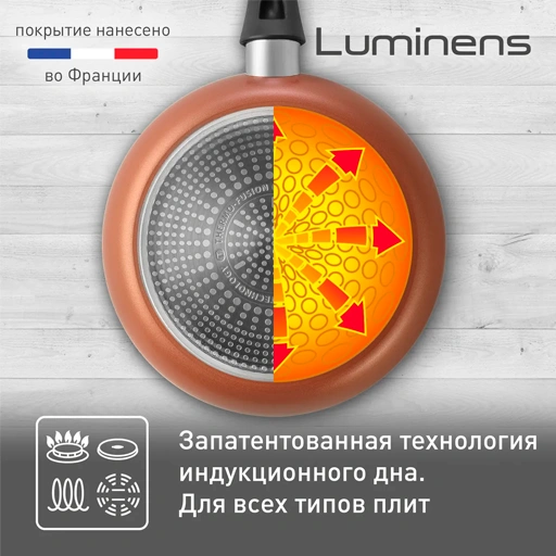 Сковорода Tefal Luminens 26 см (4229126) - фото 8