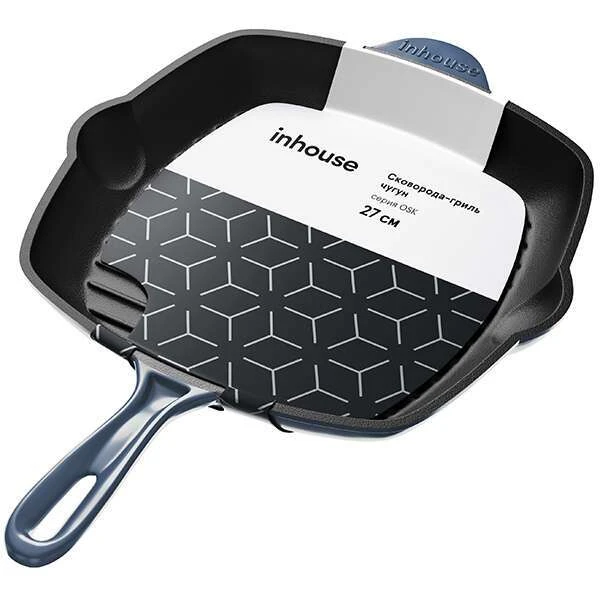 Сковорода гриль Inhouse Osk 27 см (IHOSKGR27)