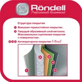 Сковорода блинная Rondell Pancake frypan 26 см (RDA-128) - фото 7