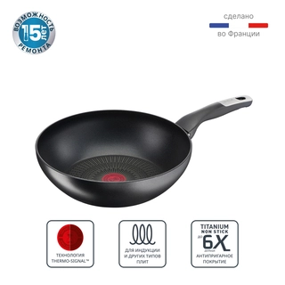 Tefal вок табасы Unlimited 28 см (G2551972)