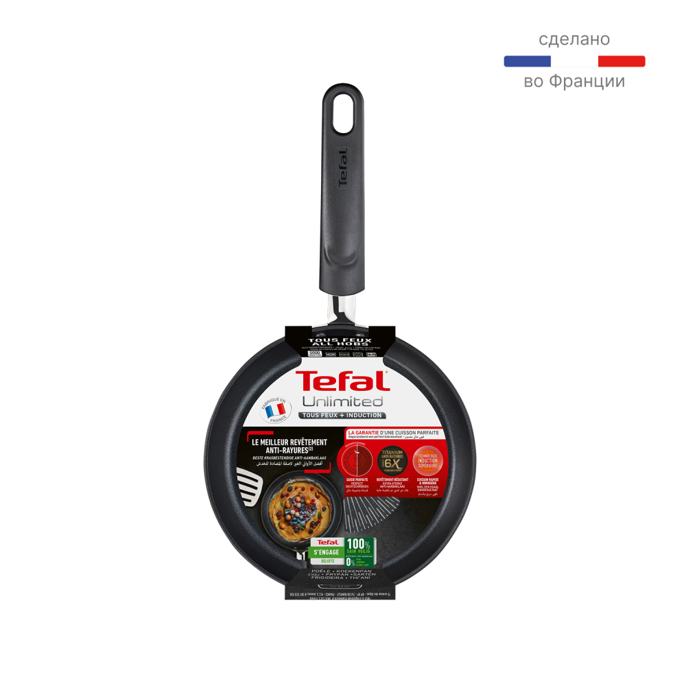 Сковорода-вок Tefal Unlimited 28 см (G2551972) - фото 12