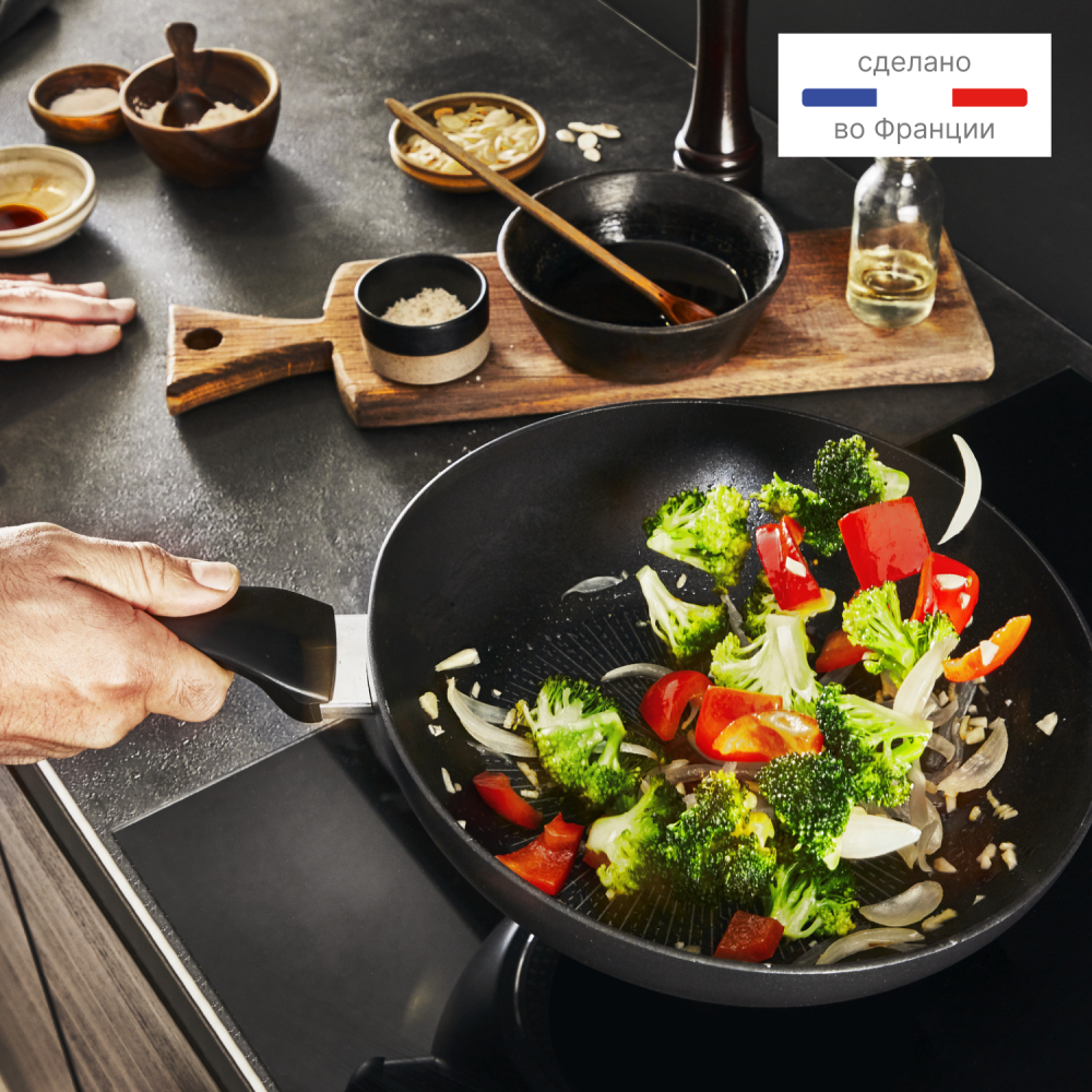 Сковорода-вок Tefal Unlimited 28 см (G2551972) - фото 9