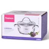Кастрюля Fissman Luminosa 5,1 л (SS-5334) - фото 2