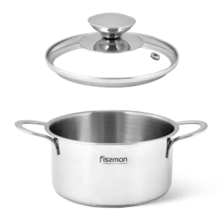 Кастрюля Fissman Bambino 0,9 л (SS-5273)