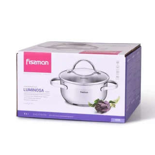 Кастрюля Fissman Luminosa 7,1 л (SS-5335.26)