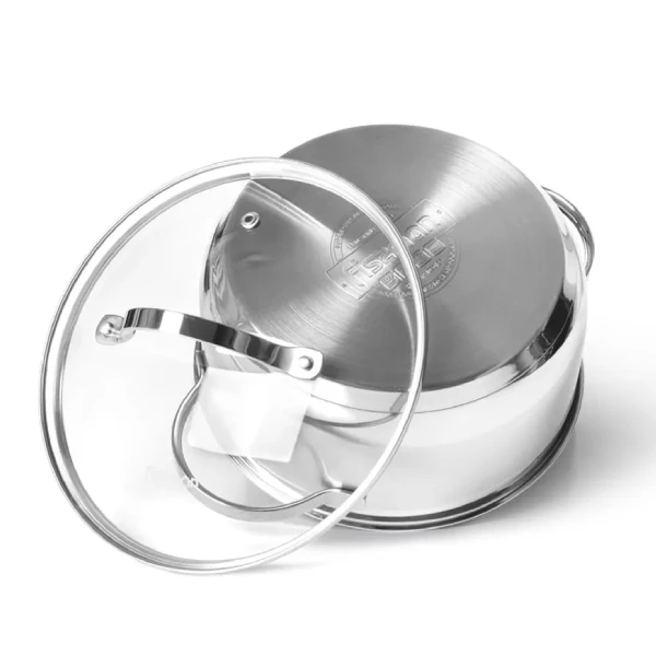 Кастрюля Fissman Luminosa 7,1 л (SS-5335.26) - фото 2