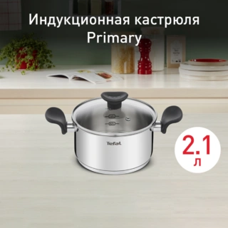Кастрюля Tefal Primary 2,1 л (E3084374) - фото 6
