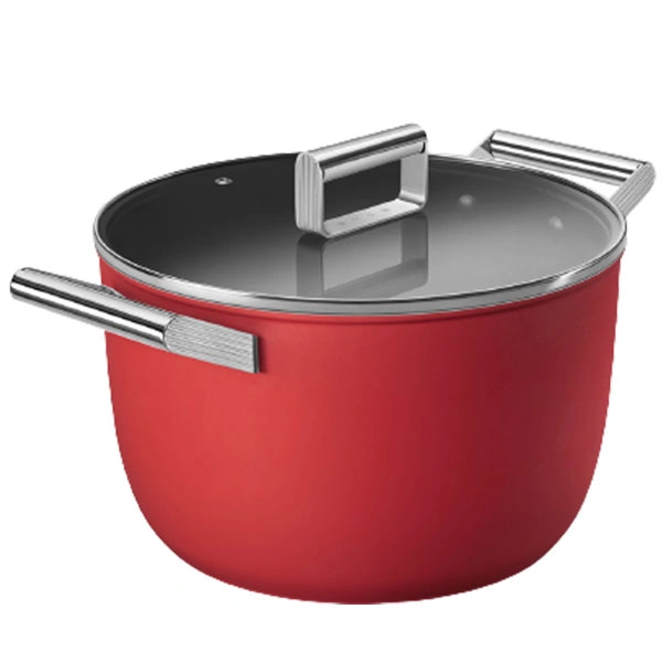 Кастрюля Smeg CKFC2611RDM - фото 4