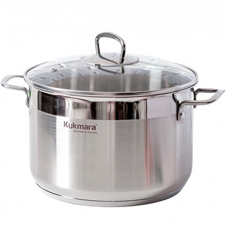 Кастрюля KUKMARA со стеклянной крышкой ORN-CA6024G