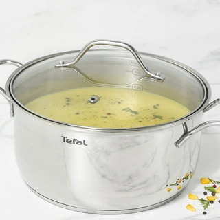 Кастрюля с крышкой Tefal Intuition 24 см B8644674 - фото 5