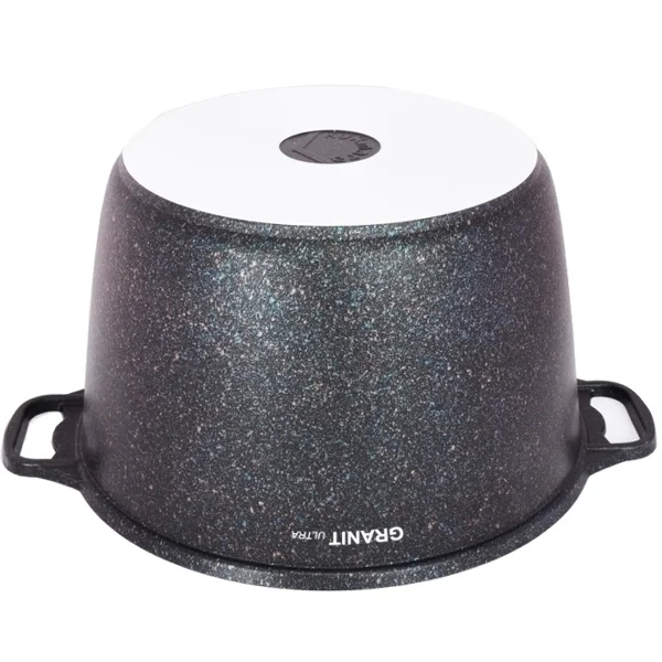 Кастрюля Kukmara 10л  "Granit ultra" (blue) - фото 3