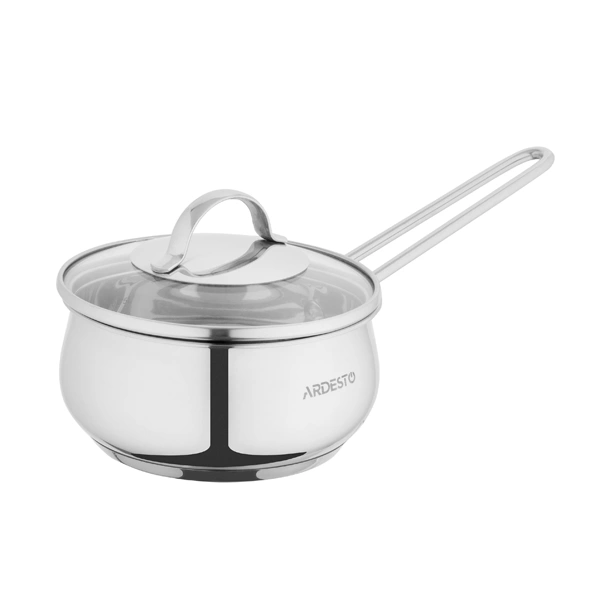 Ковш со стеклянной крышкой Ardesto Gemini Liguria AR4313GB 1.3л 