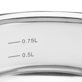 Ковш со стеклянной крышкой Ardesto Gemini Liguria AR4313GB 1.3л 