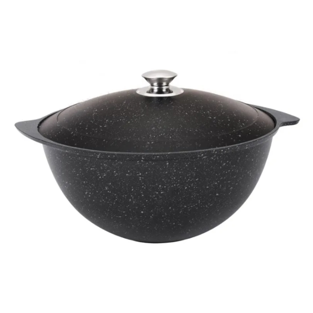 Казан KUKMARA Темный мрамор кмт65а