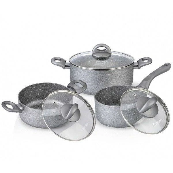 Набор посуды Fissman Moon Stone AL-4401.6 6 пр.