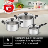 Набор посуды Tefal Primary E3086S74 6 пр. - фото 10