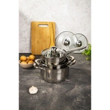 Набор посуды Ardesto Gemini Gourmet Varese AR1906PS 6 пр. - фото 5