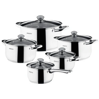 Набор посуды Ardesto Gemini Gourmet Varese AR1910PS 10 пр.