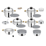 Набор посуды Zepter Универсал Z Z-520 13 пр.